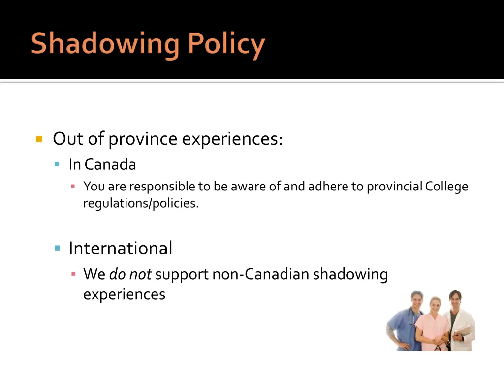 out of province experiences in canada