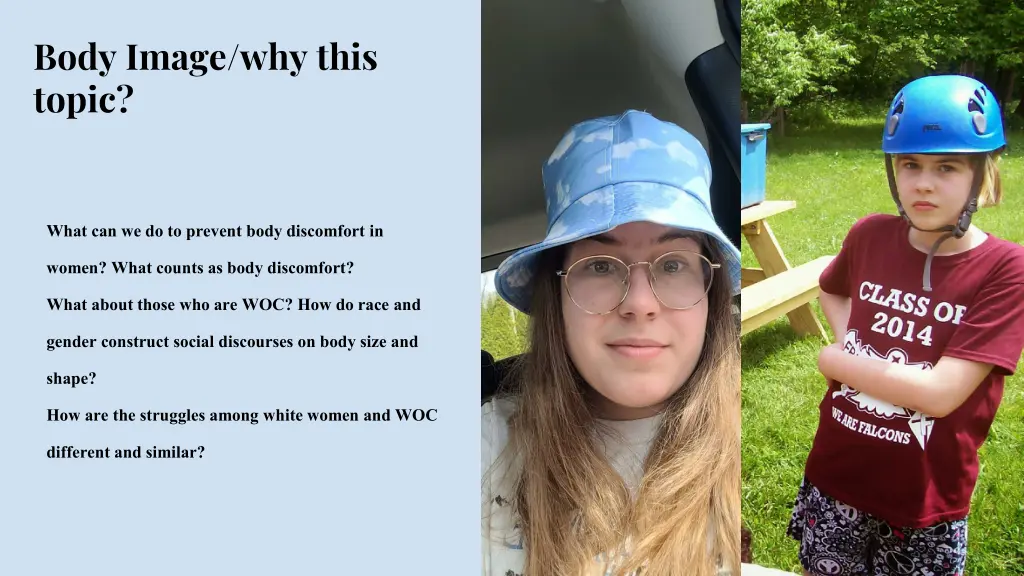 body image why this topic