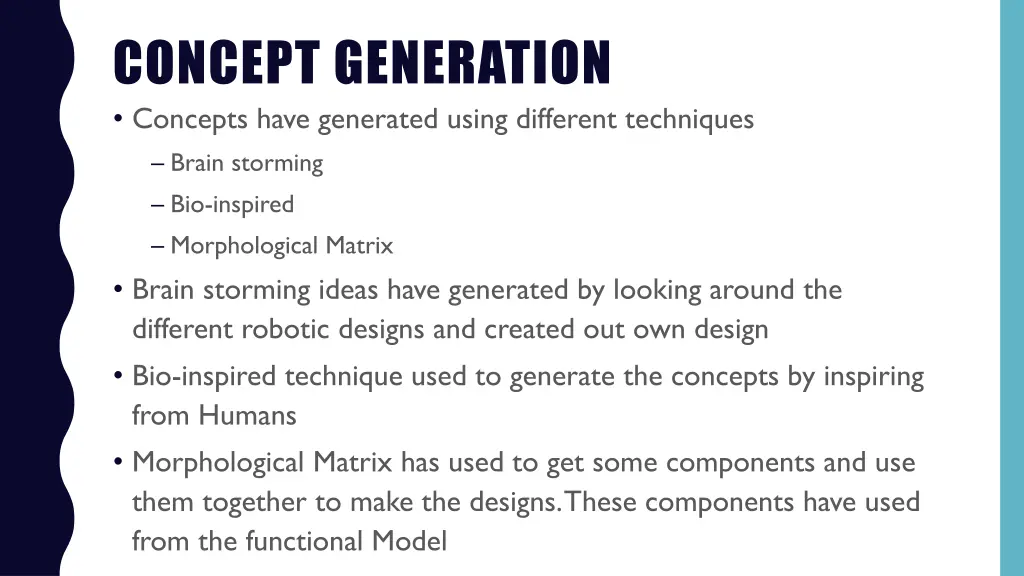 concept generation concepts have generated using