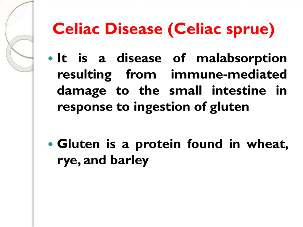 celiac disease celiac sprue