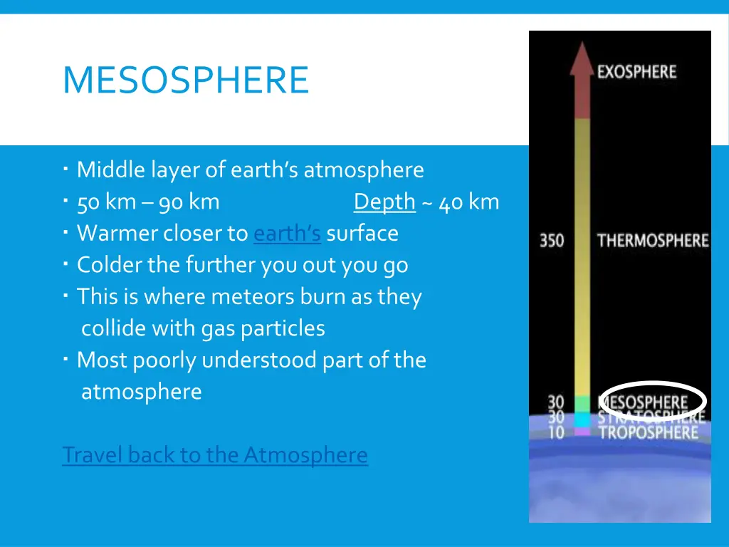 mesosphere