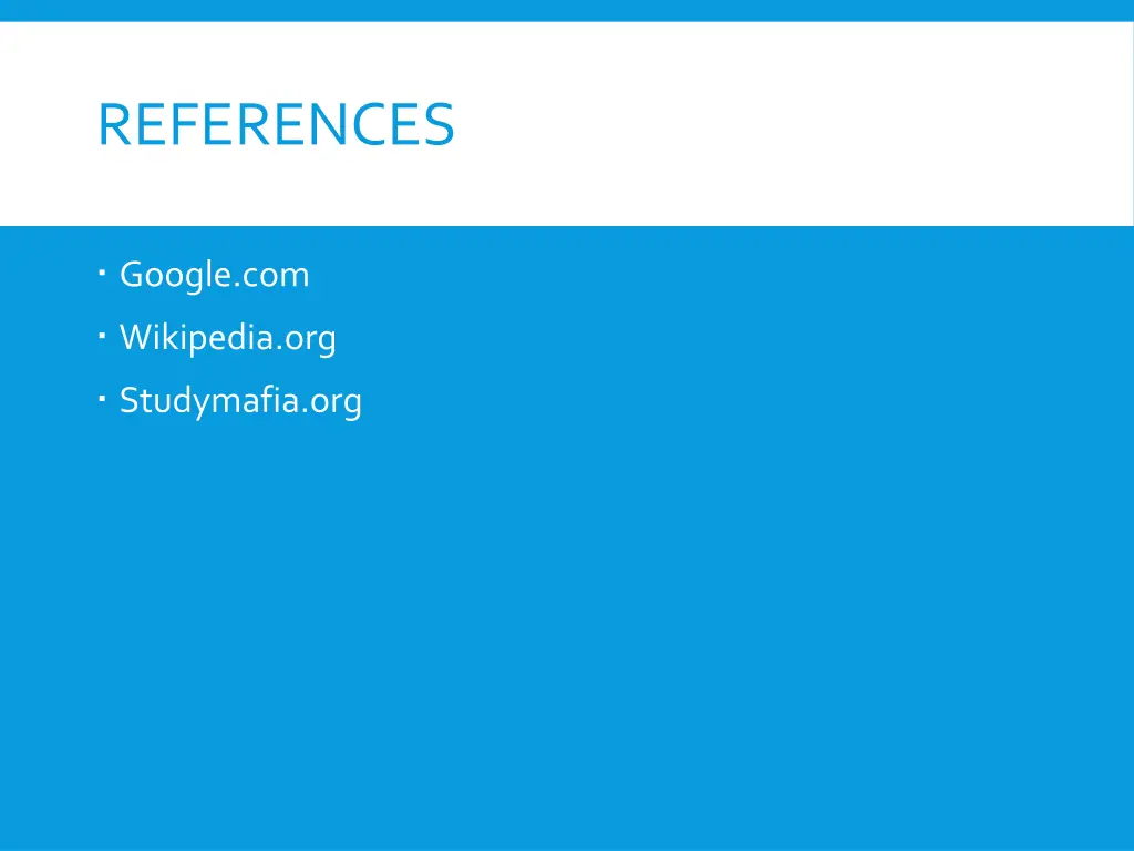 references