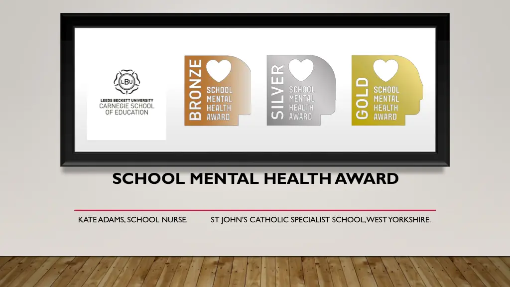 school mental health award