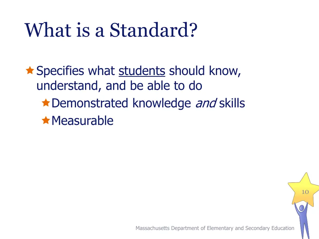 what is a standard