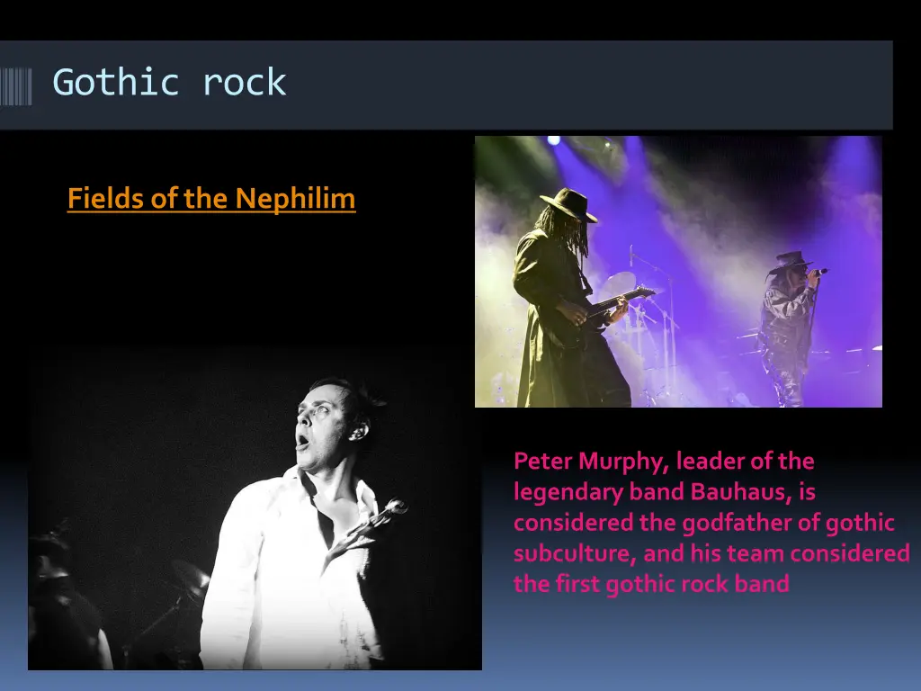 gothic rock