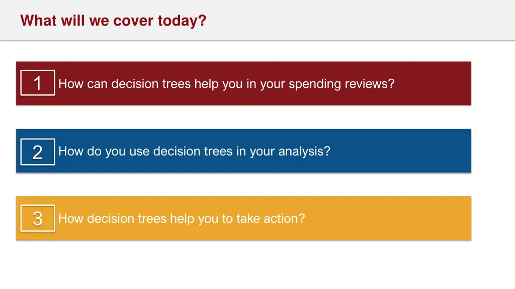 what will we cover today
