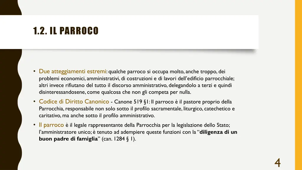 1 2 il parroco