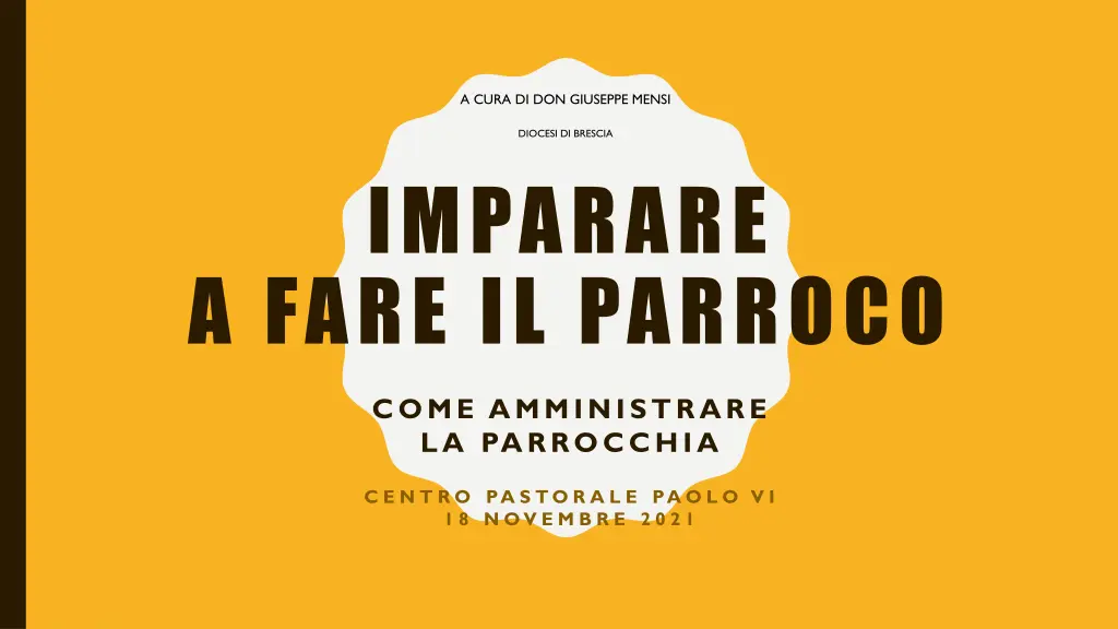 a cura di don giuseppe mensi
