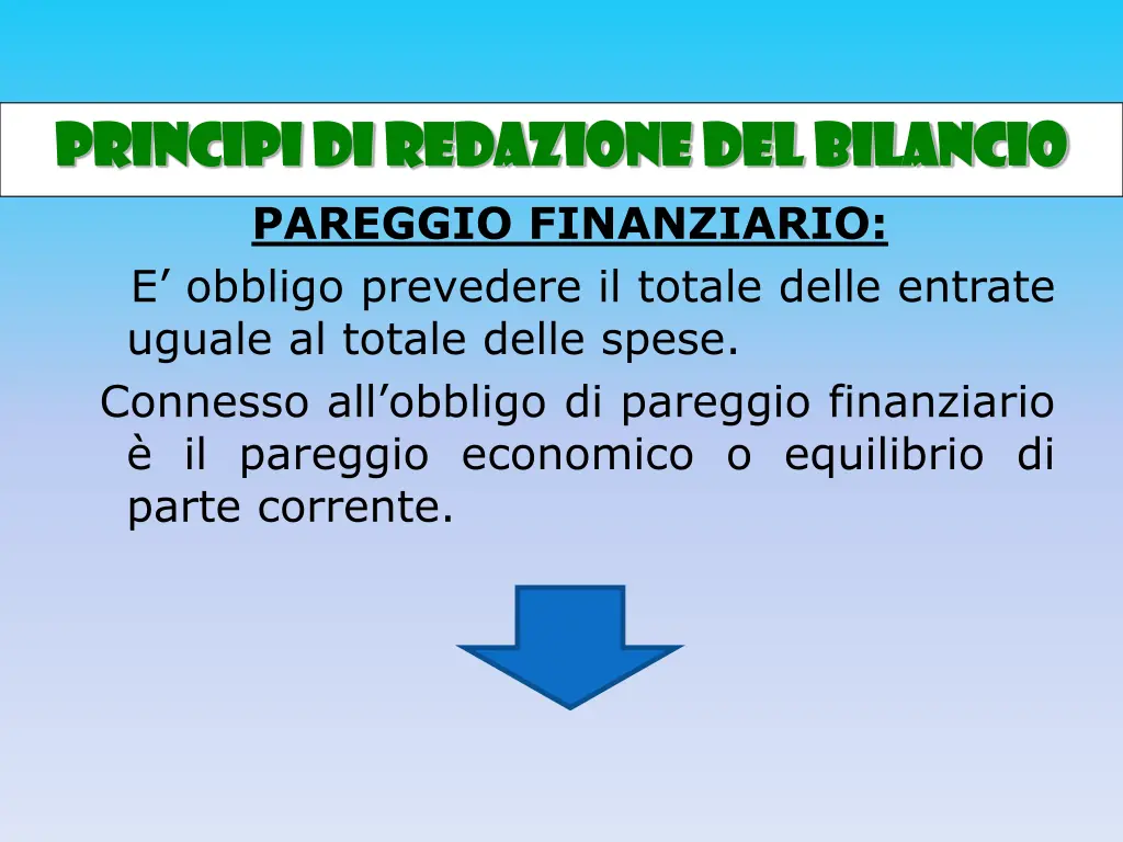 principi di redazione del bilancio principi 5