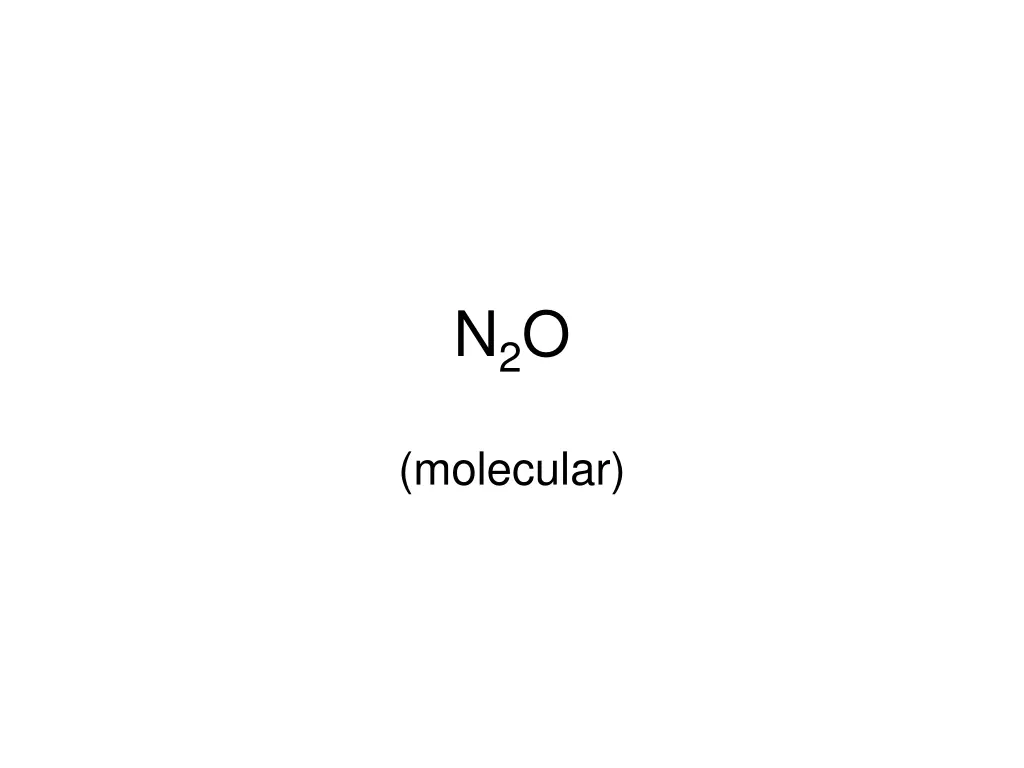 n 2 o