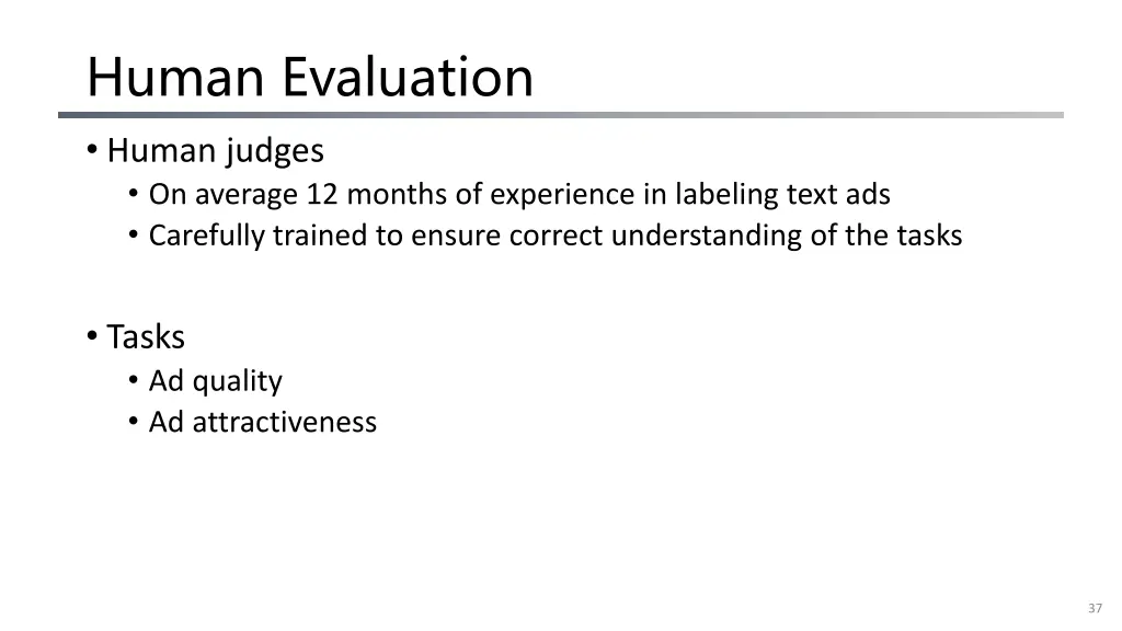 human evaluation human judges on average
