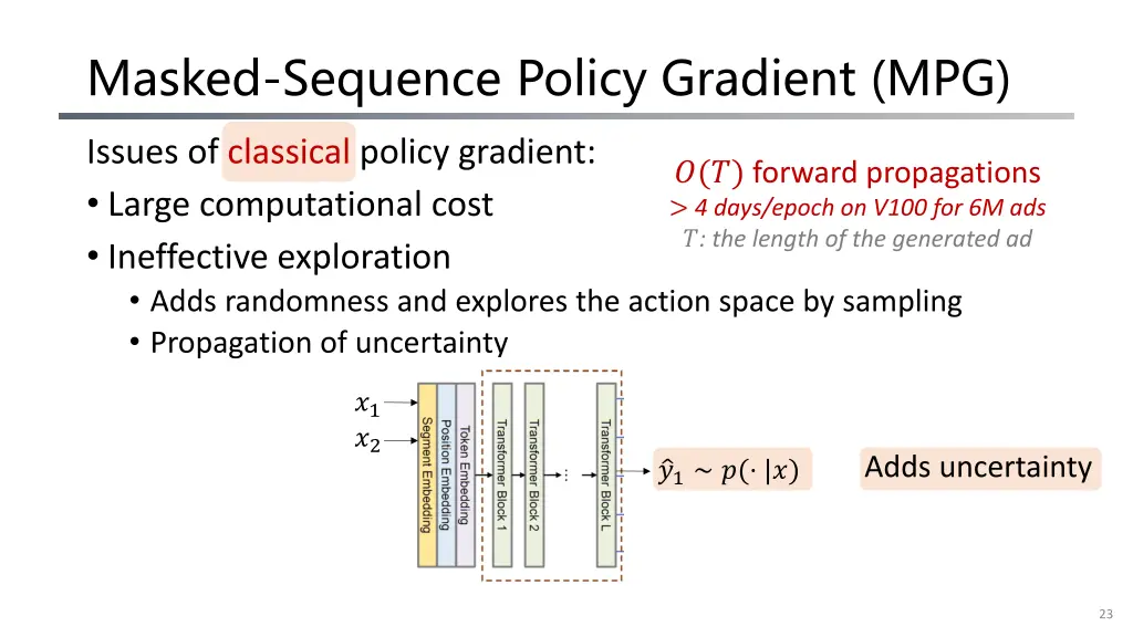 masked sequence policy gradient mpg 4