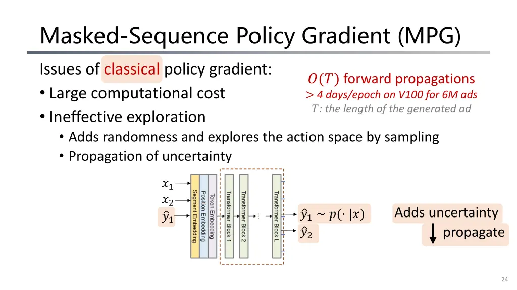 masked sequence policy gradient mpg 5