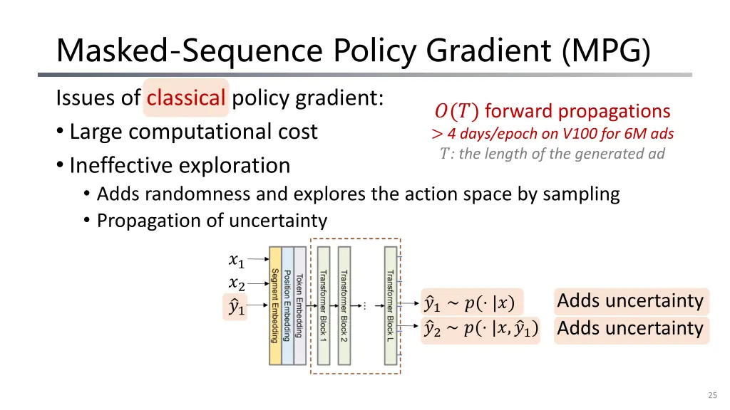 masked sequence policy gradient mpg 6