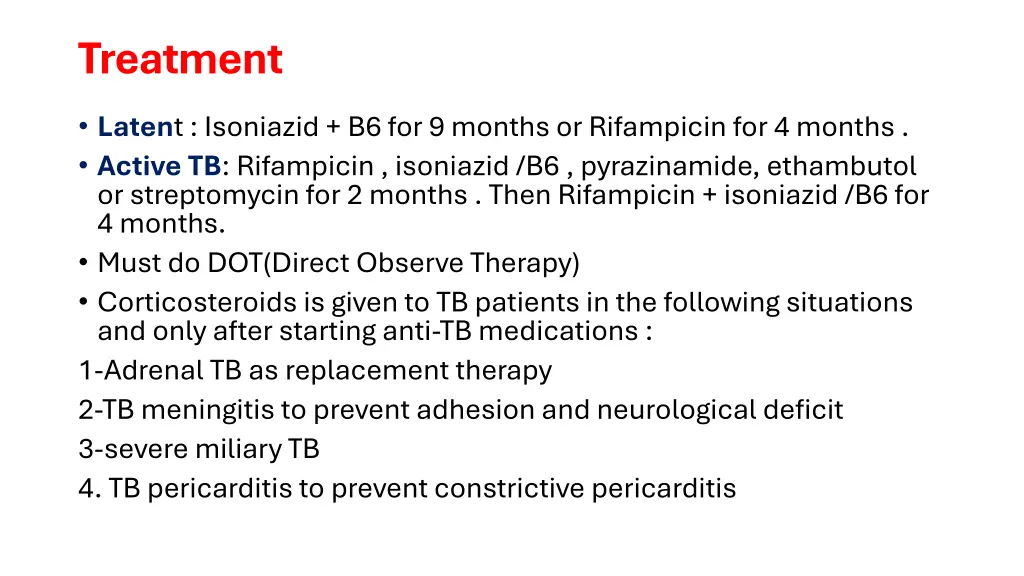 treatment