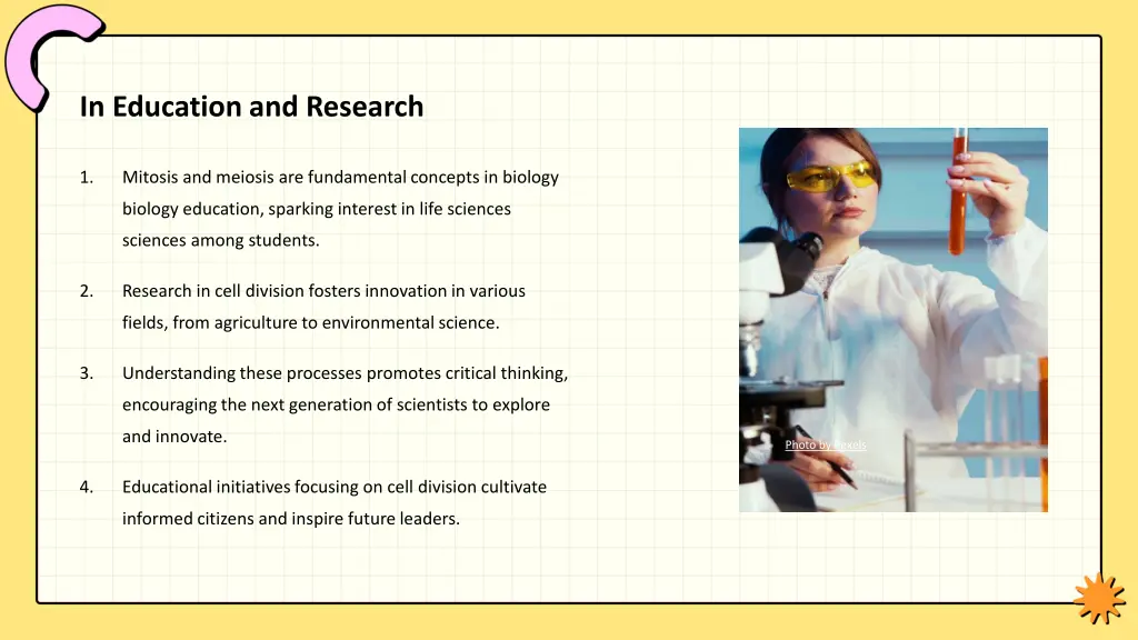 in education and research
