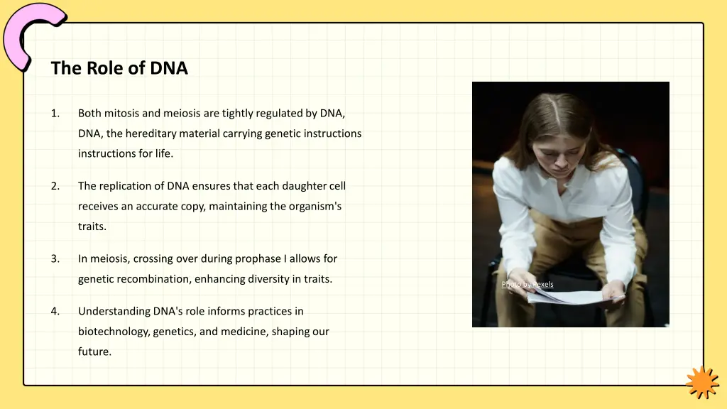 the role of dna