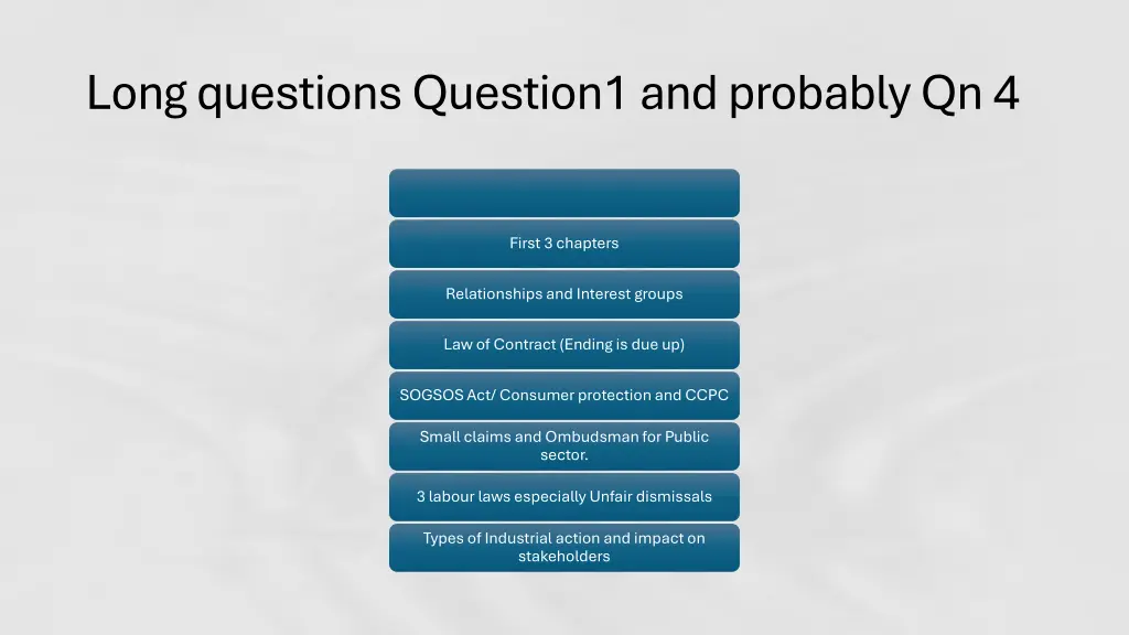long questions question1 and probably qn 4