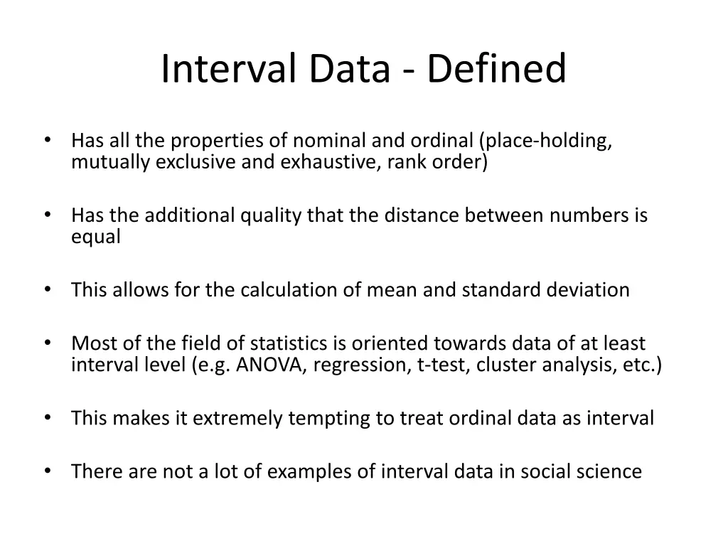 interval data defined
