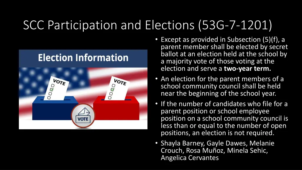 scc participation and elections 53g 7 1201
