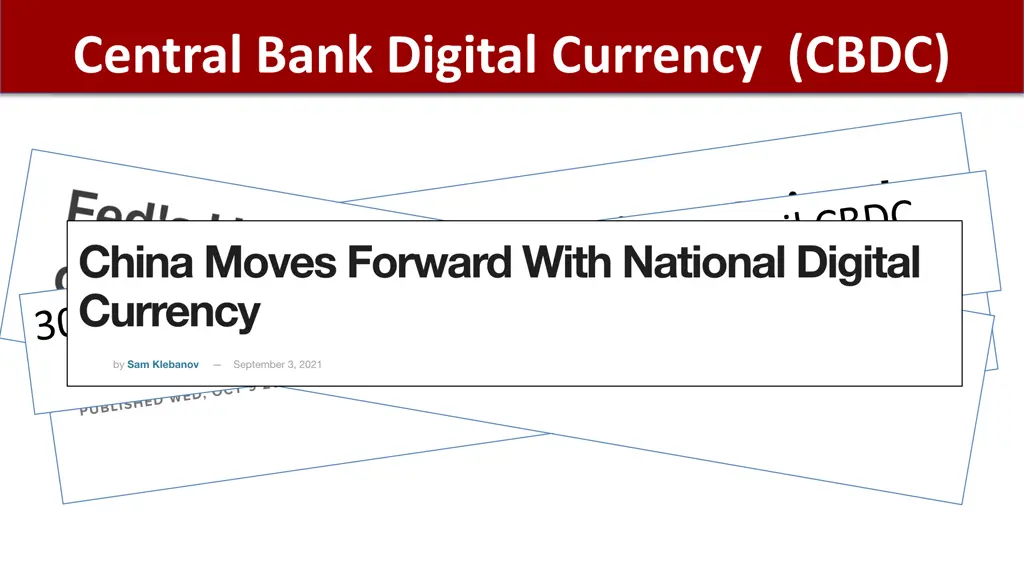 central bank digital currency cbdc