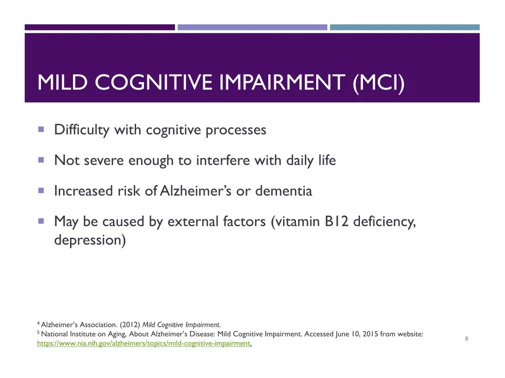 mild cognitive impairment mci