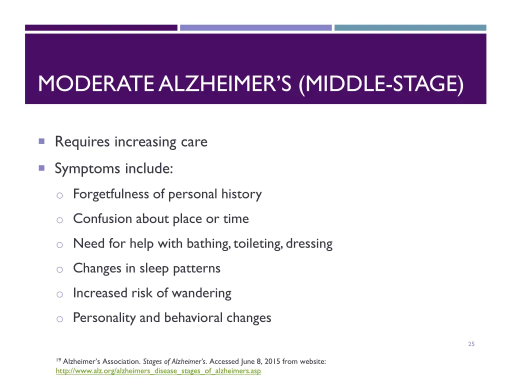 moderate alzheimer s middle stage
