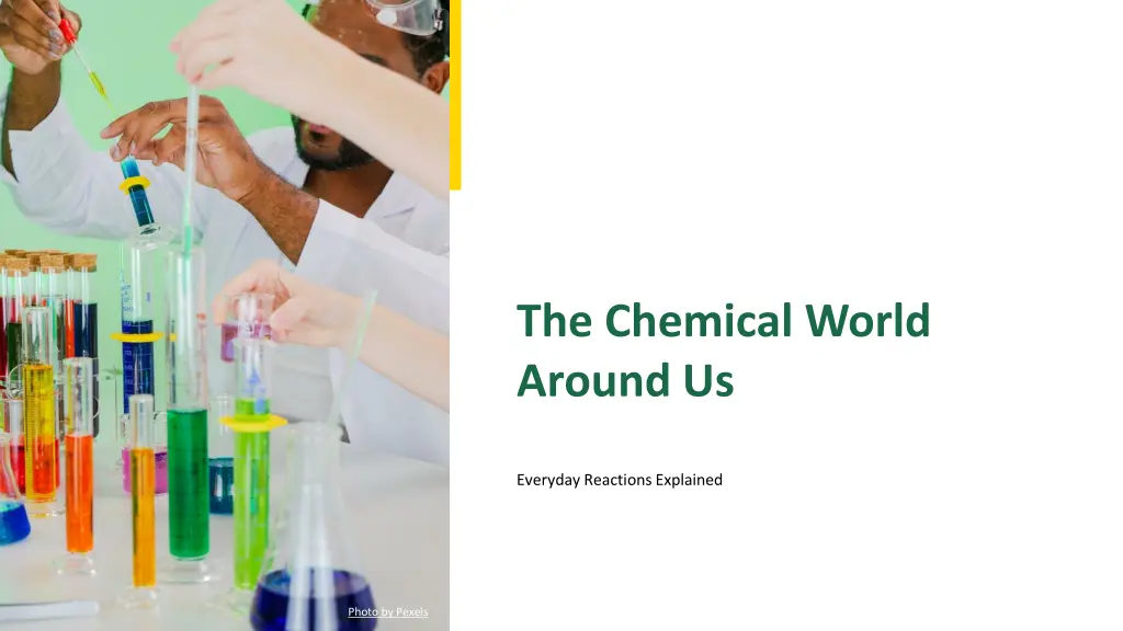 the chemical world around us