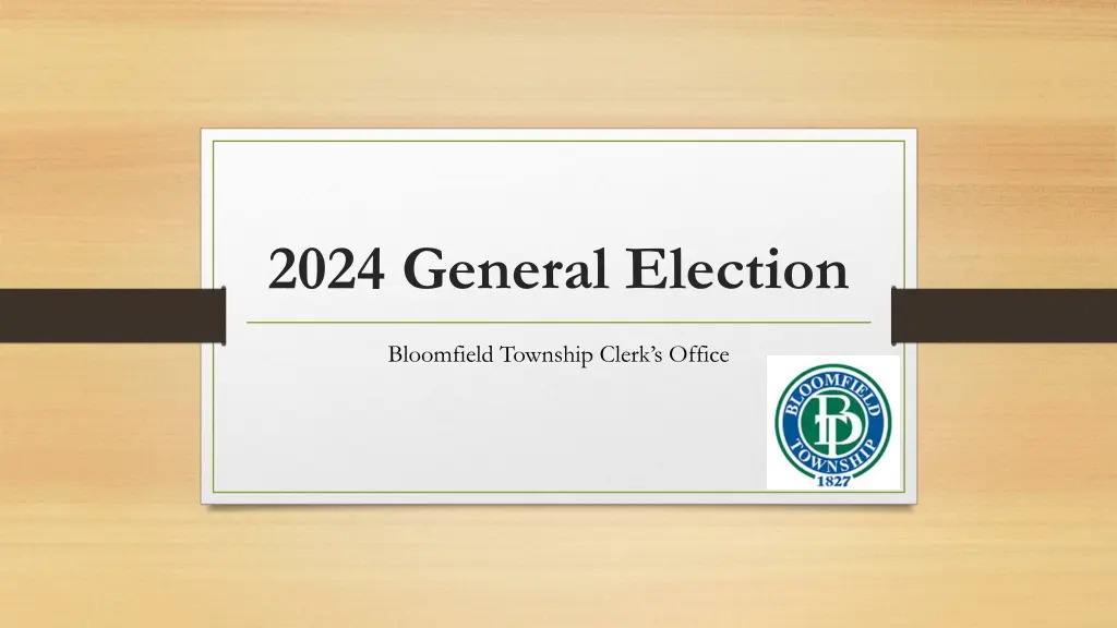 2024 general election