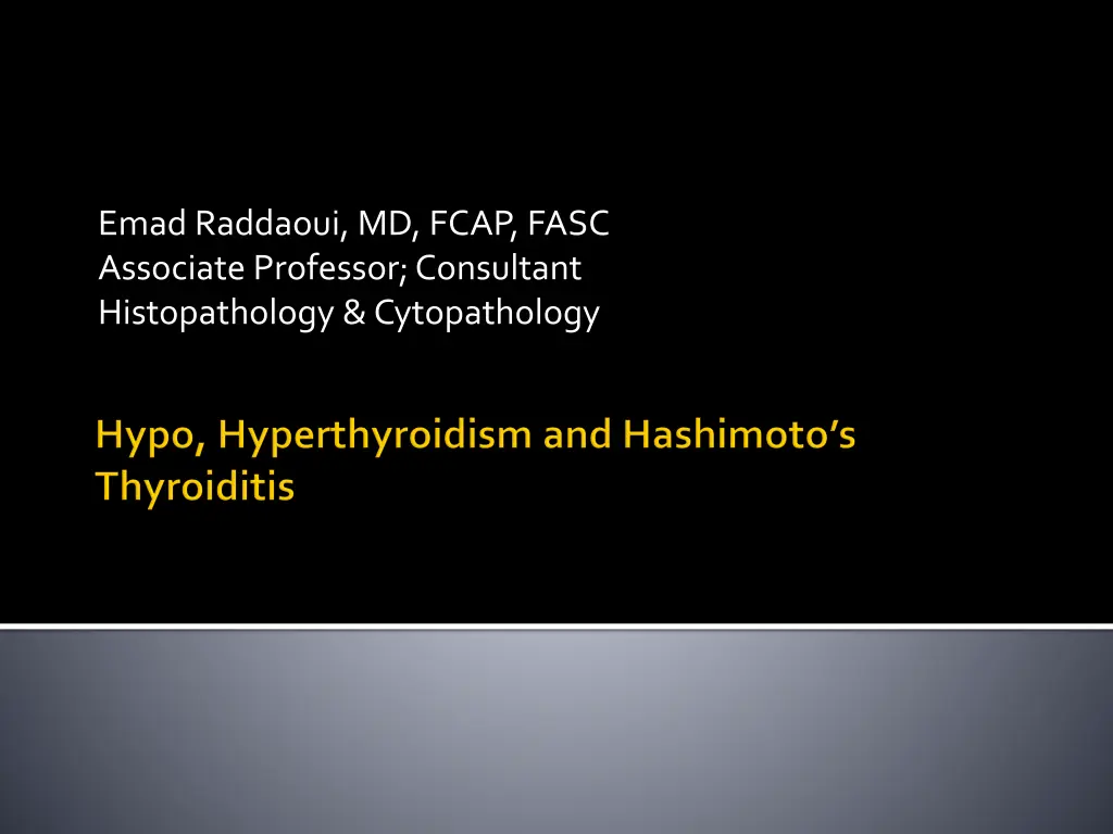 emad raddaoui md fcap fasc associate professor