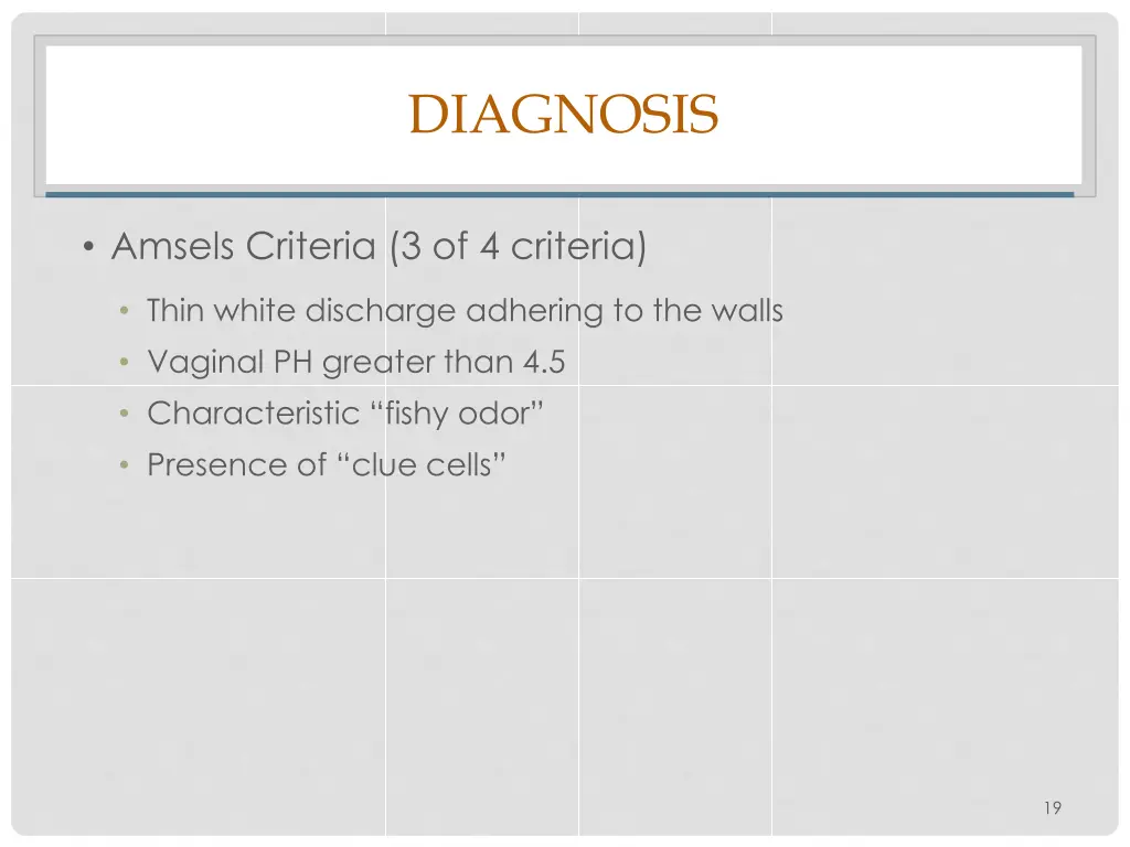 diagnosis