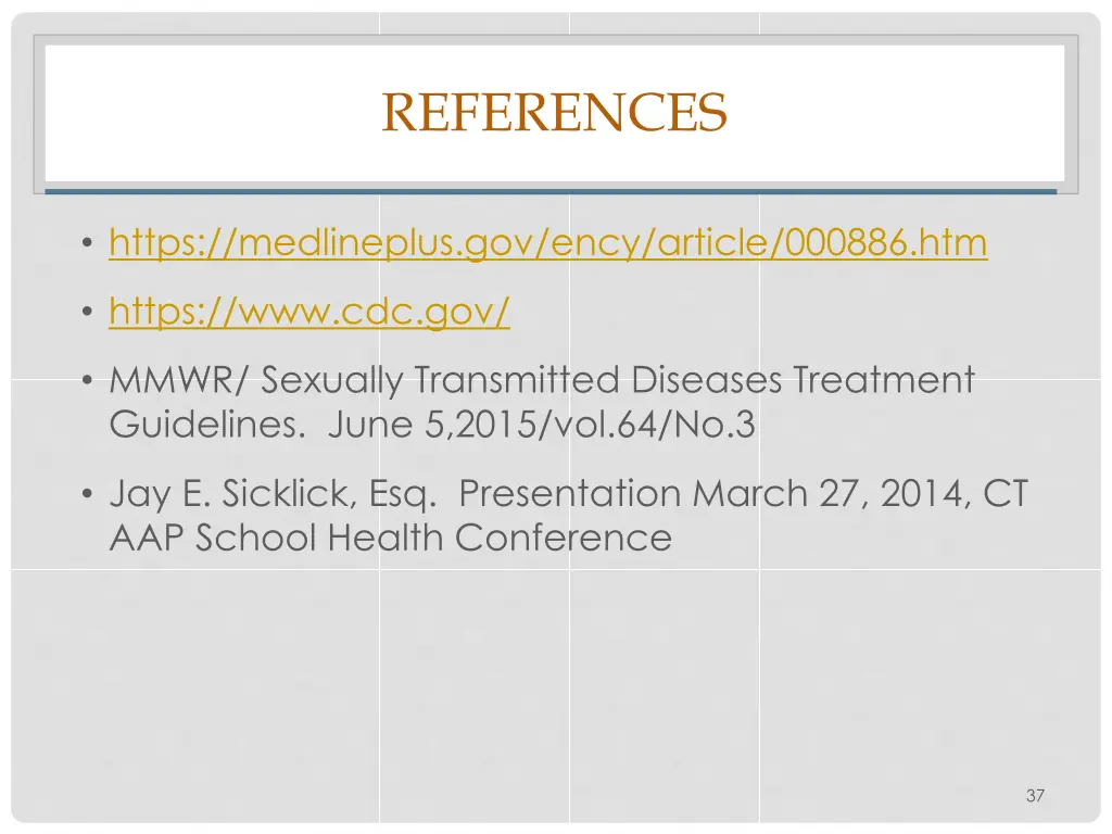 references