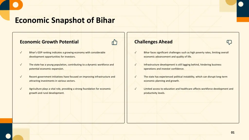 economic snapshot of bihar