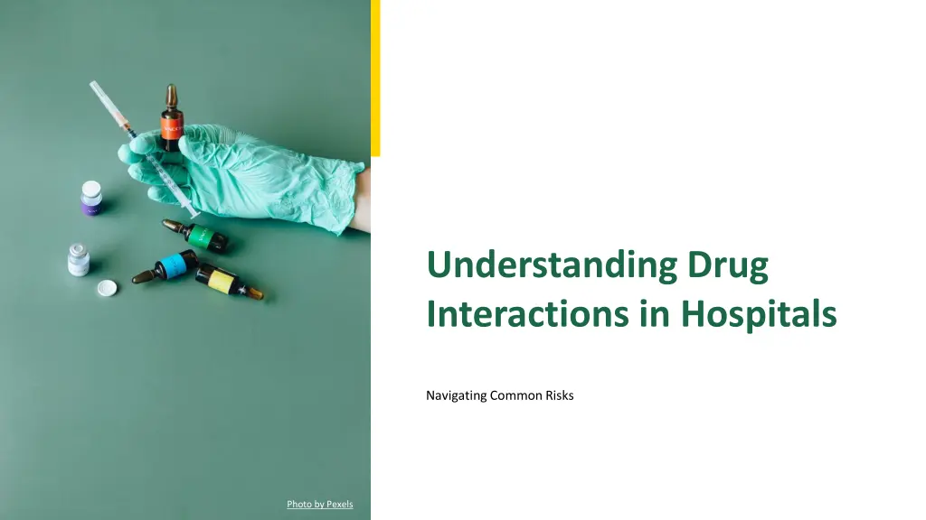 understanding drug interactions in hospitals