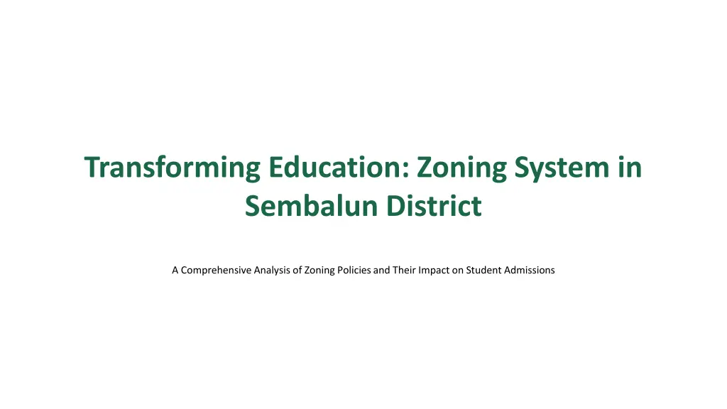 transforming education zoning system in sembalun