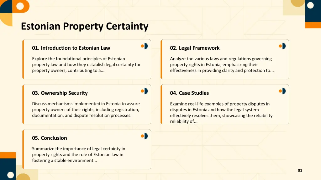 estonian property certainty