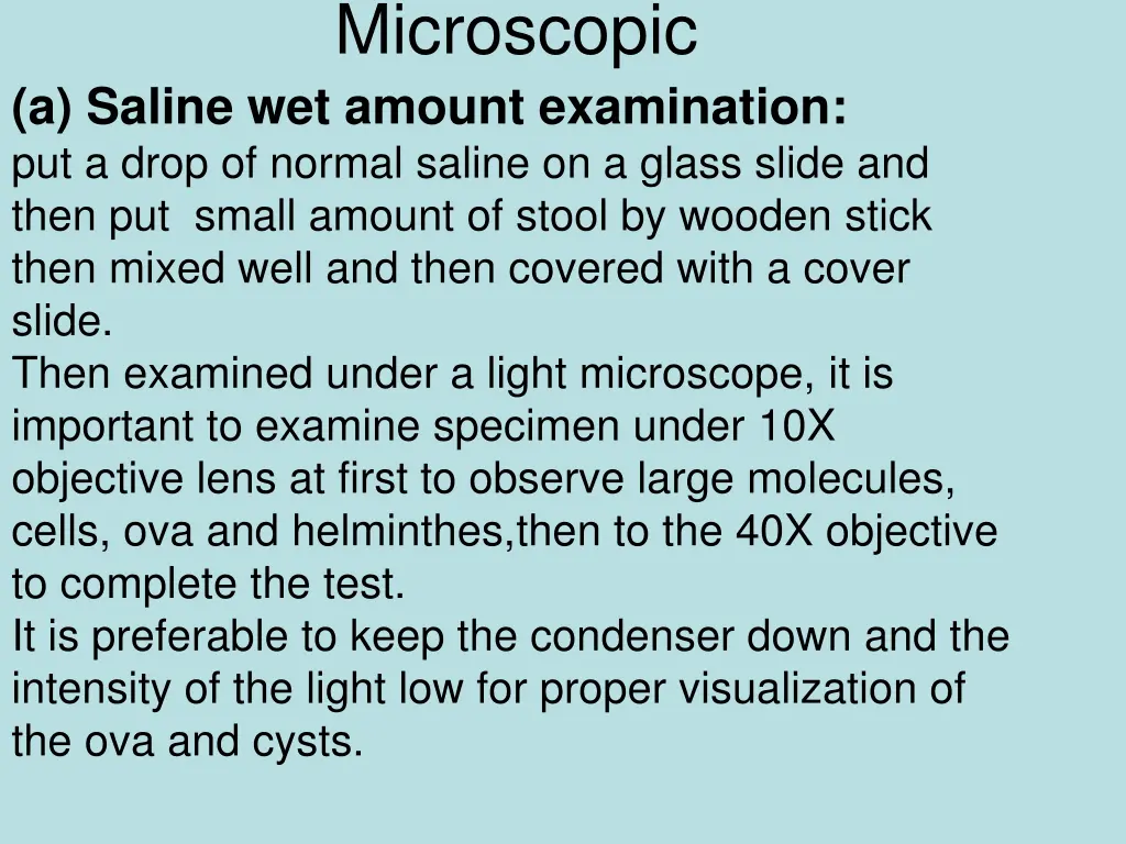 microscopic