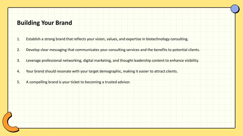 building your brand