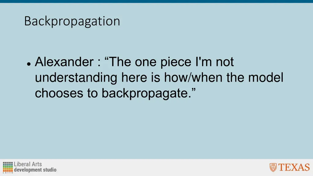 backpropagation