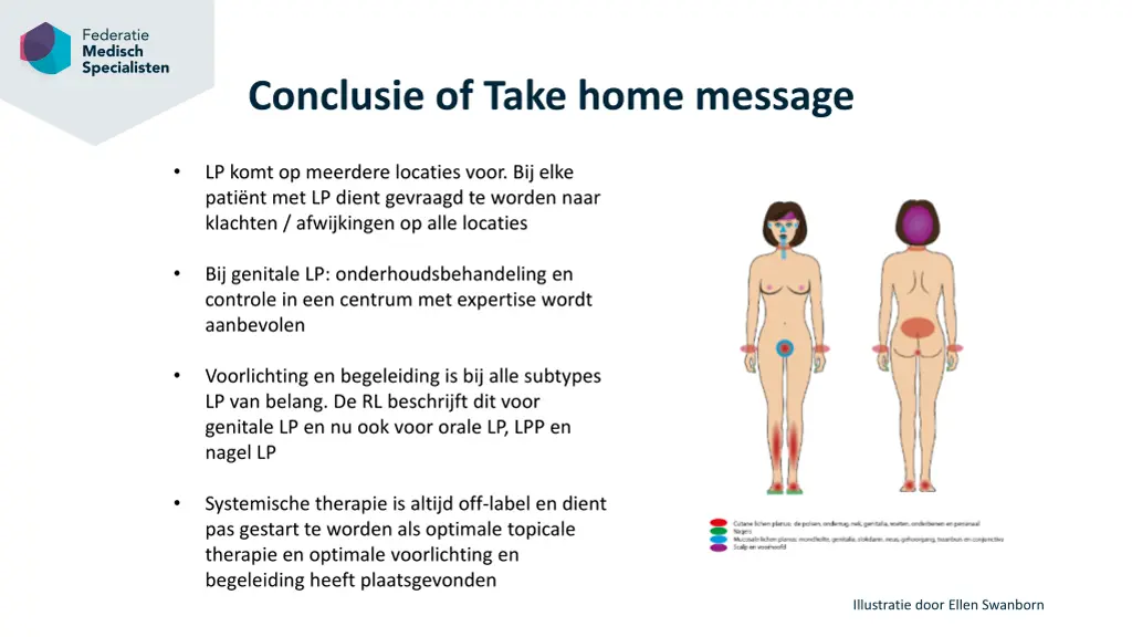 conclusie of take home message