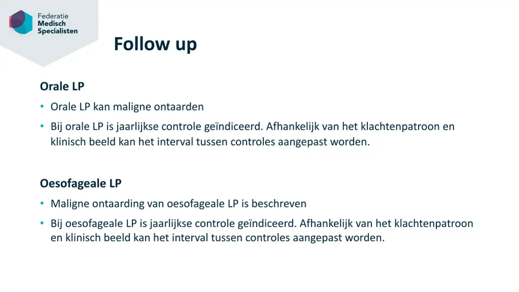 follow up 1