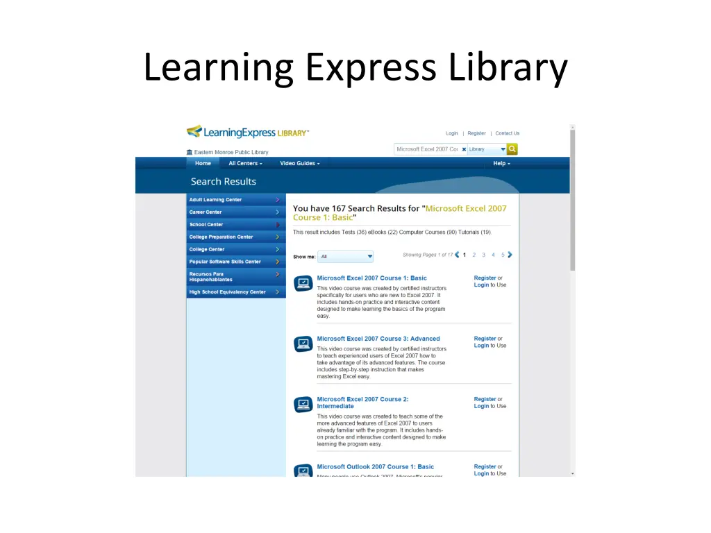 learning express library