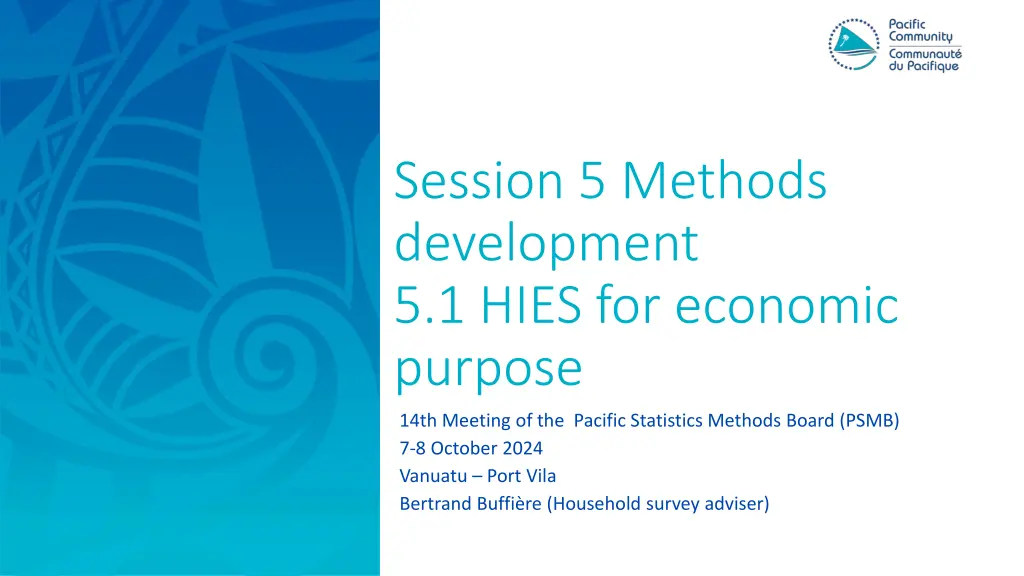 session 5 methods development 5 1 hies