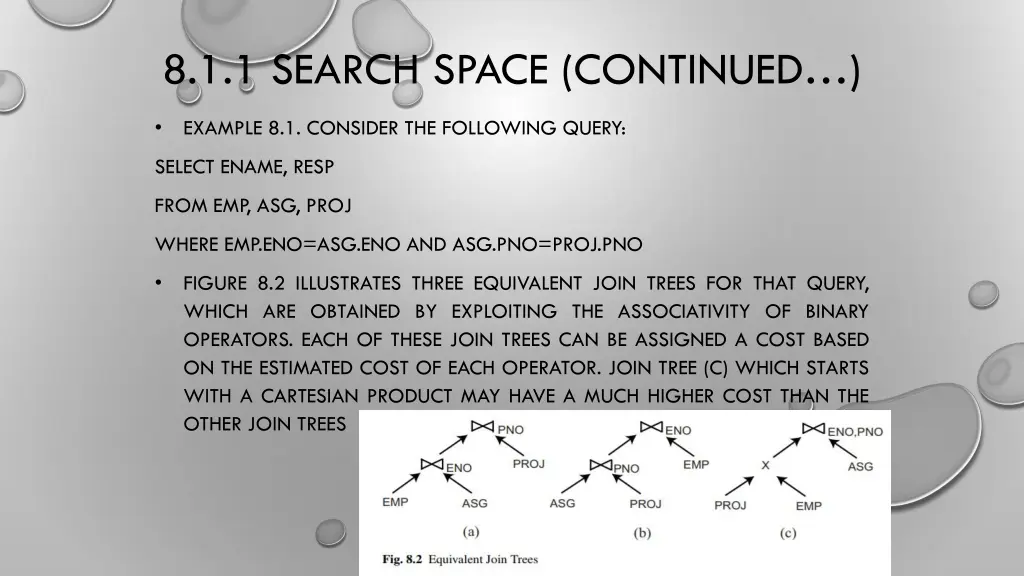 8 1 1 search space continued