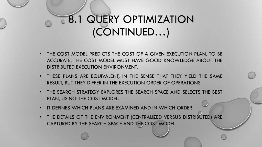 8 1 query optimization continued
