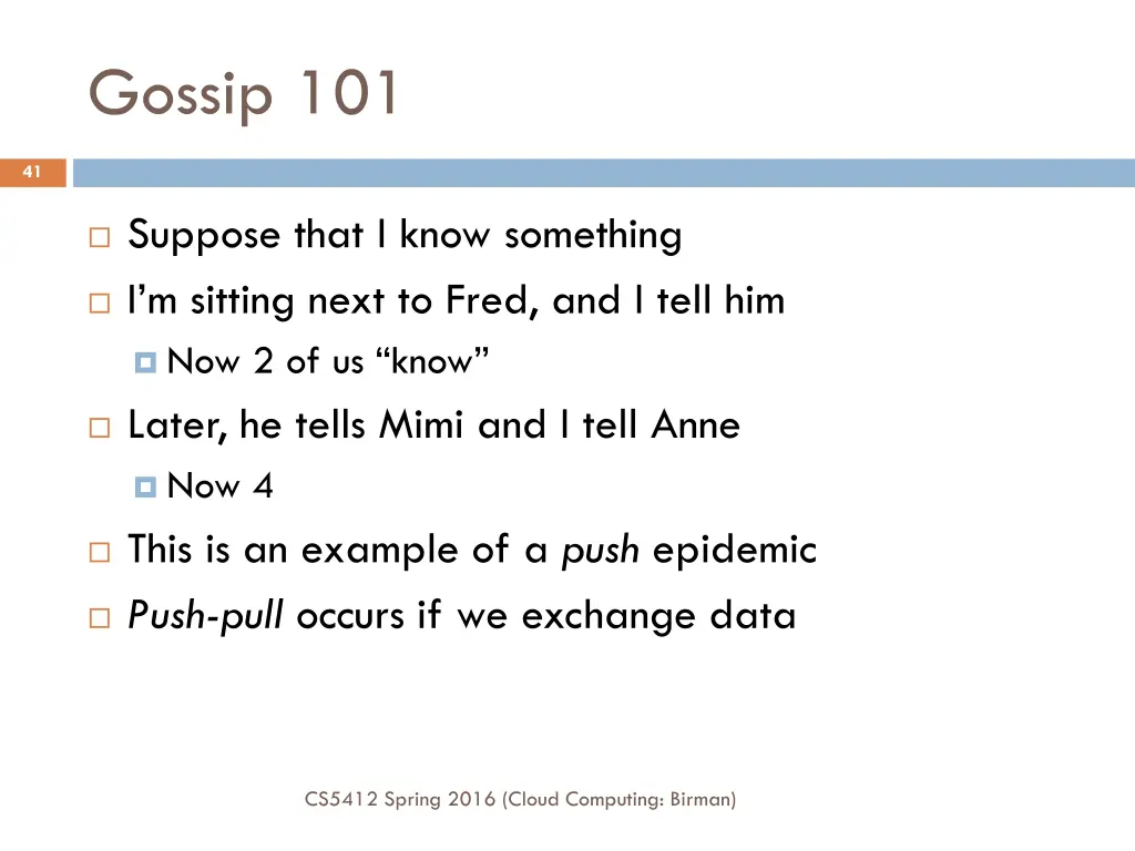gossip 101
