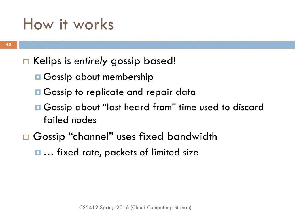 how it works