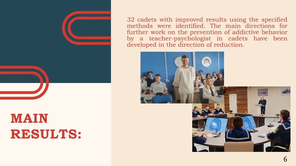 32 cadets with improved results using