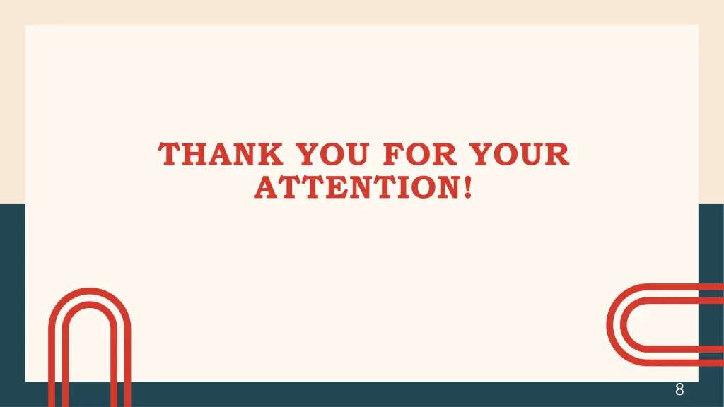 thank you for your attention