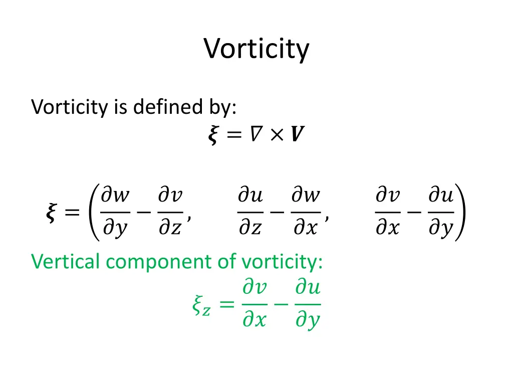 vorticity